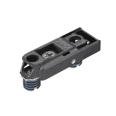 Монтажная планка петли T-type TeraBlack F0 мм прямая с винтами 6,3х15 мм арт.700-0LC0-961-00