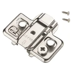 Монтажная планка петли T-type F3 мм крест., регул. эксцентрик, саморезы 4х15 мм Арт: 700-0KA3-650-00