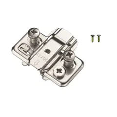 Монтажная планка петли Titus T-type F2 мм крест. с шурупами 4,5x15 мм. Арт: 700-0KE2-650-00