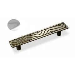 Ручка скоба для мебели Sagittario FS-117 096 Cr, 96 мм, хром глянцевый.