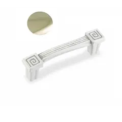 Ручка скоба для мебели Sagittario FS-127 064, 64 мм, золото.