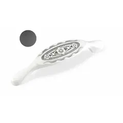 Ручка скоба для мебели Sagittario FS-128 096 Cr, 96 мм, хром матовый.