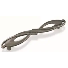 Ручка скоба для мебели Sagittario FS-140 128, 128 мм, олово старое (ТЗ).