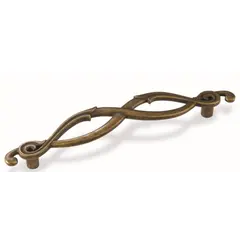 Ручка скоба для мебели Валмакс FS-188 128, 128 мм, бронза старая (ТЗ).