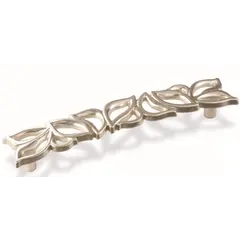 Ручка скоба для мебели Валмакс FS-189 128, 128 мм, серебро венецианское (ТЗ).