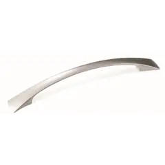 Ручка скоба для мебели Валмакс FS-046 128 St, 128 мм, сатин светлый (ТЗ).