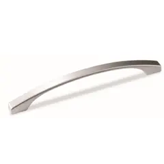 Ручка скоба для мебели Валмакс FS-056 128 St, 128 мм, сатин светлый.