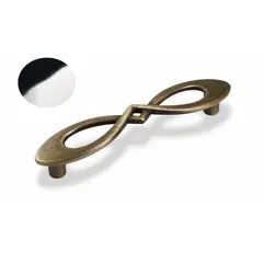 Ручка скоба для мебели Sagittario FS-134 096 Cr, 96 мм, хром глянцевый.