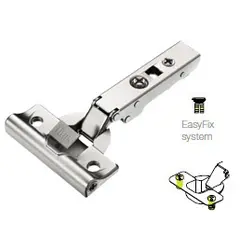 Петля мебельная Titus T-Type Glissando 90 градусов с доводчиком 110/48/0 мм и cистемой ускоренной сборки Easy-fix арт.701-0AS4-054-00