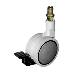 Опора колесная ОК60мм со штыр,с тор м/х(ОКМ61М.Х/Т)