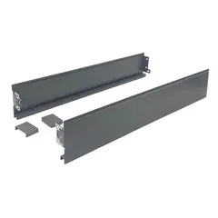 Боковые стенки ящика для направляющих CUBO, 500 мм, h=158 мм, антрацит арт.681-9500-7012