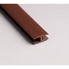 Соединитель ДВП, 13 мм, орех, 2,4 м арт.13.2400.орех