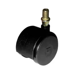 Опора колесная ОК 1 бежевый со штырем