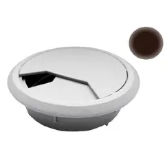 Кабель канал d 60мм коричневый