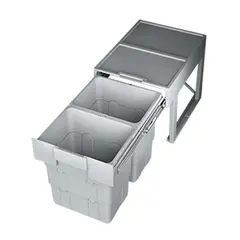 Система сортировки мусора 2*16л EasyWaste Ninka арт.5700.92.77005