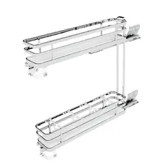 Корзина выдвижная, глубина 500 мм, шкаф 150мм арт.002Plus.SIGE.500.150