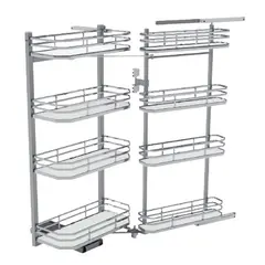 Колонна выдвижная, 8 корзин, шкаф 600мм арт.230BPlus.600