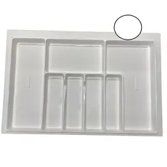 Лоток 800 мм белый, ПП арт.Лоток 800 бел