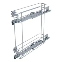 Корзина выдвижная, глубина 500 мм, шкаф 150мм арт.002G.500.150