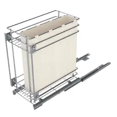Корзина выдвижная, для хлеба и бутылок, шкаф 450мм арт.006G.450