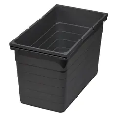 Контейнер для мусора 19 л 360*205*330 мм (dark grey) Eins2vier Ninka арт.5063.90.41514