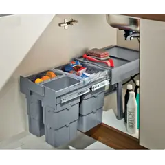 Система сортировки мусора 1*16л + 2*7л EasyWaste Ninka арт.5700.93.77005