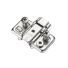 Монтажная планка петли T-type F2 мм крест., регул. эксцентрик, винты 6,3х15 мм Арт: 700-0KC2-054-00