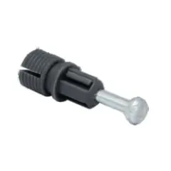 Дюбель серии 153, 24х10мм, быстрый монтаж, длина резьбы 11мм, сталь и пласт арт.153-5052-1024-Z