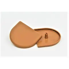 Заглушка мебельная эксцентрика Titus D25 орех опера. Арт: 7463 OW