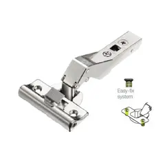 Петля мебельная Titus T-Type Glissando угловая 45 градусов с доводчиком 110/48/17 мм и cистемой ускоренной сборки Easy-fix Арт: 701-0C56-650-00