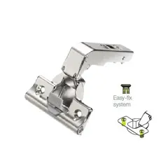 Петля мебельная Titus T-Type Glissando для фальшпанели с доводчиком 110/48/17 мм и cистемой ускоренной сборки Easy-fix Арт: 701-0D32-650-00