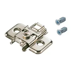 Монтажная планка петли Titus S-type F0 мм c винтами 6-3x15 мм. Арт: 244-0P71-050-00