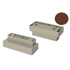 Опора Киото Н=35мм, венге арт.ОК35(венге)