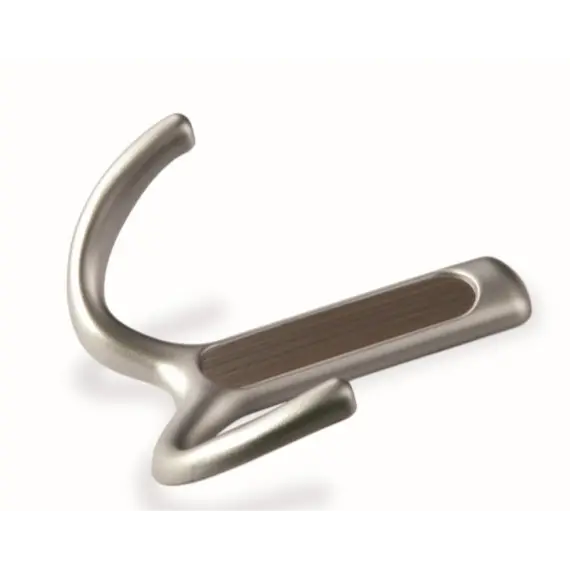 Крючок для одежды Валмакс FK-015 010 St, 32 мм, сатин светлый венге.