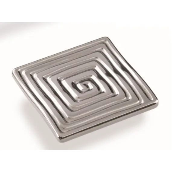 Ручка для мебели кнопка Sagittario FM-064 000 Cr, 0 мм, хром глянцевый (ТЗ)