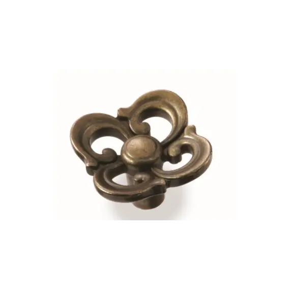 Ручка кнопка для мебели Валмакс FB-058 000, 0 мм, бронза старая (ТЗ).