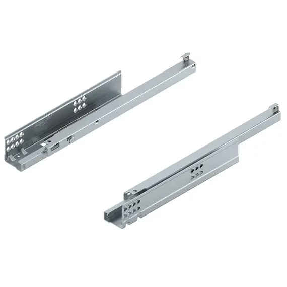 Направляющие TANDEM BLUMOTION частичное выдвижение, 30 кг, 350 мм, для панели 17-19 мм, под замки, левая/правая арт.550F3500B