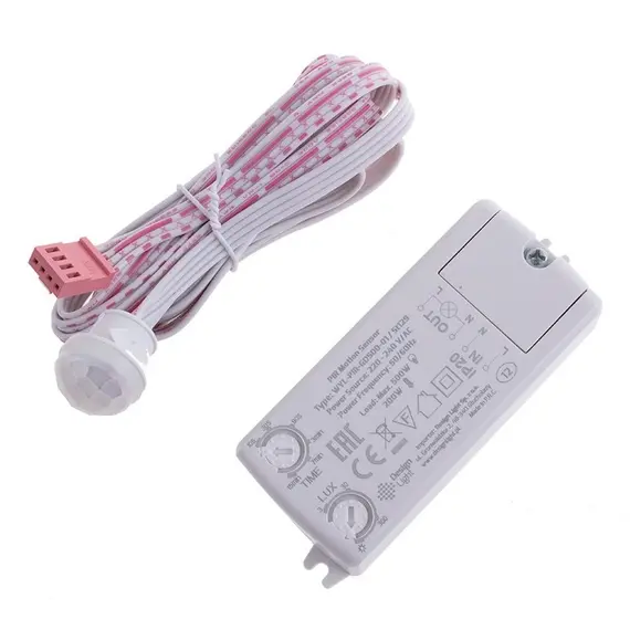 Выключатель PIR GD500 230VAC 500W арт.WYL-PIR-GD500-01 - 1