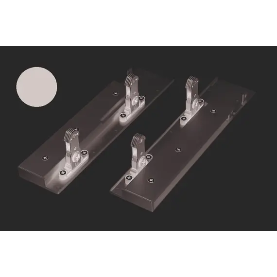 Соединитель фронтальный для ящиков Tekform slimline DW145 с высоким стеклом, антрацит арт.655-8103-385-00 - 2