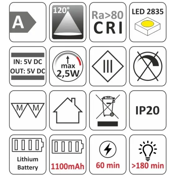 LED лента BLIX LED 1 м 4000К 2,5W/1m арт.BLIX-1M-40K-01 - 5