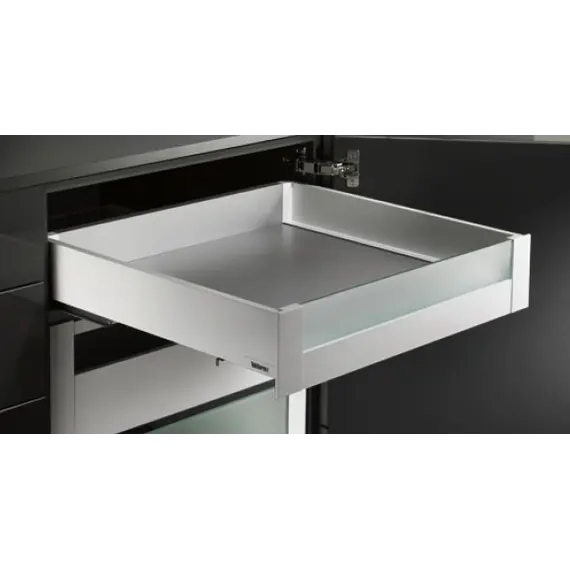 Панель фронтальная внутренняя для ящиков Tekform slimline DW70/145/182 со стеклом, белый арт.655-8085-511-00 - 1