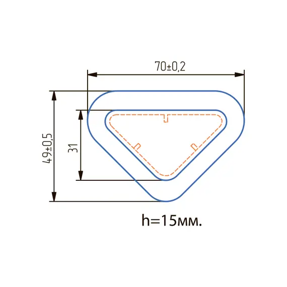 Опора м/м-15 чёрная - 1