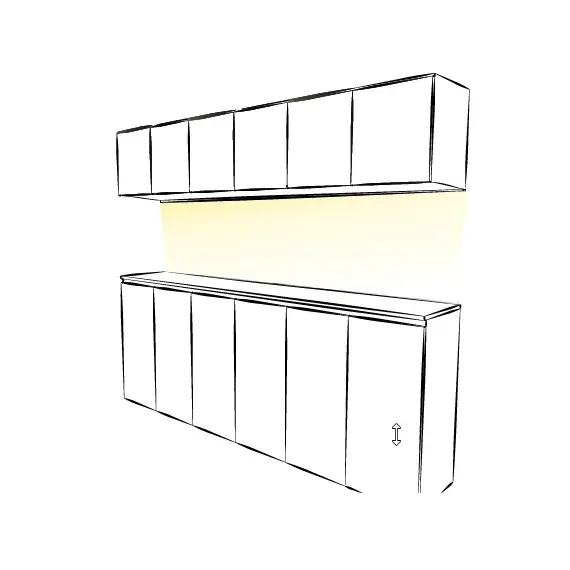 Профиль для LED ленты PROFIL CORNER LINE 2 м, алюм, молочный рассеиватель арт.PROFIL-CORNERLINE-OP-2W - 5