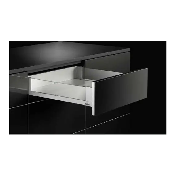 Выдвижной ящик со стеклянными стенками Titus Tekform slimline DW70 400 мм, стекло, антрацит арт. 655-7U40-187-00