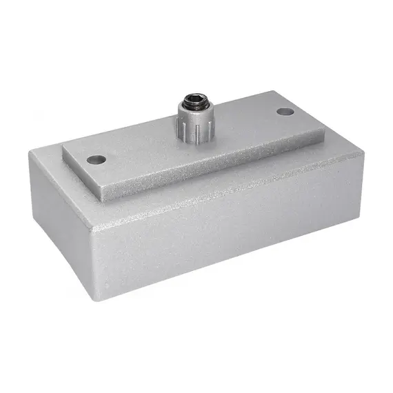 Опора регулируемая прямоугольная Н 30 мм ОРП 30/90К хром матовый