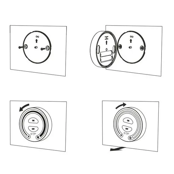 Контроллер SELI LED MONO RF с пультом, один выход, белый арт.SELI-Z-1P-RF-10A-01 - 2