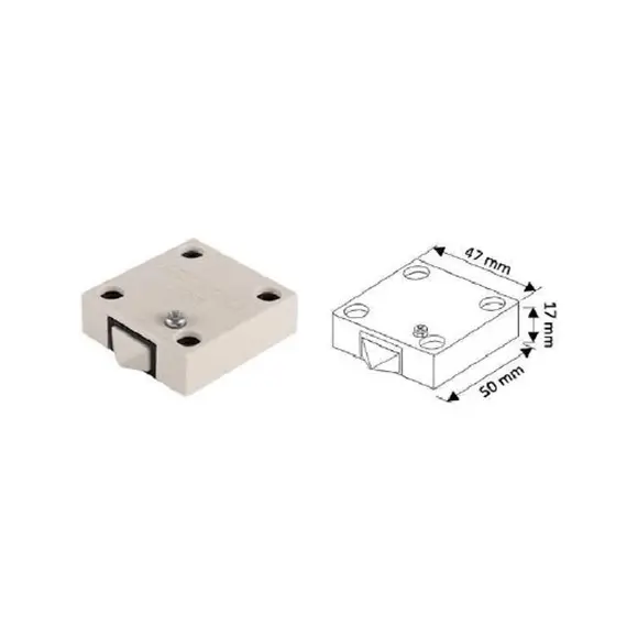 Выключатель для раздвижных дверей арт.WYL-DRZ-PRZ-BI