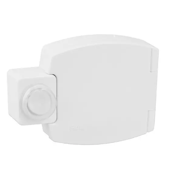 Розетка IP44 с крышкой и выключателем арт.GNI-M-KL-SCH-BI-01