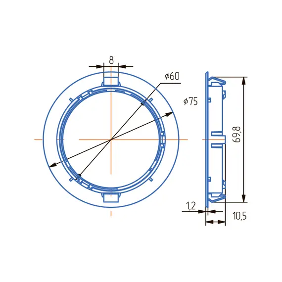 Светильник накладной ASTRA - 1