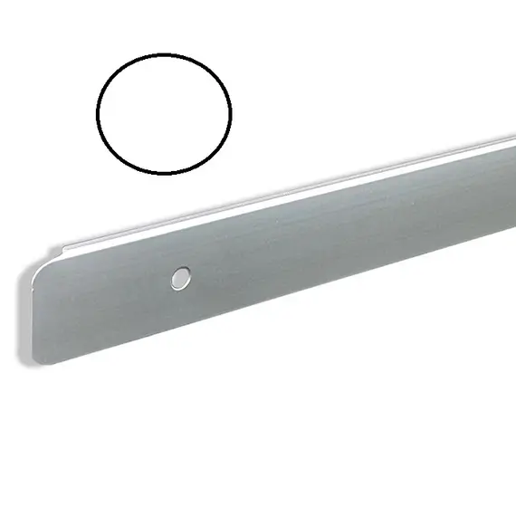 Планка торцевая 38/R8/бел арт.ПТ 38/R8/бел